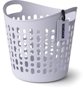 Humdakin - Laundry basket - Tvättkorg - 215 Blue Glass - H40 x L39 x W39 cm