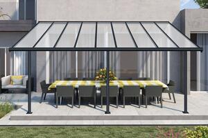 Altantak i aluminium Sierra Palram - Canopia 3 x 5,46 grå