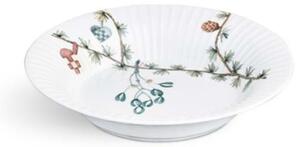 Kähler - Hammershøi Christmas Plate - Tallrikar - White Decoration - Ø21 - H4.5 x Ø21 cm