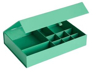 HAY - Colour Storage Jewellery Box - Smyckeskrin - Emerald green - H4.6 x D16.1 x W23.2 cm