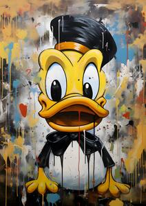 Illustration Street Art Duck, Andreas Magnusson