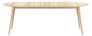 Bruunmunch - PLAYdinner round incl. 2 extension leaves - Matbord - Oak, soaped / Extension leaves in oak, soaped - Ø: 120 x H: 73 cm