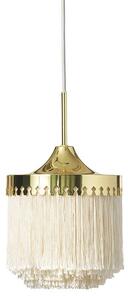 Warm Nordic - Fringe / Pendel - Hängande lampa - Small - Cream White - L20 x W20 x H27 cm