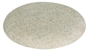 Hübsch - Muted Seat Cushion - Kontorsstol - Sand - ø38xh4cm
