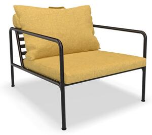 HOUE - AVON Lounge Chair - Trädgårdsstol - Dijon/Black - H58 x W81 x D99 x SH39 cm