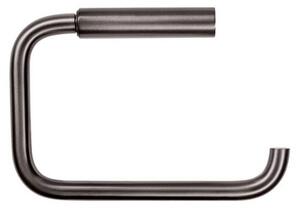 Blomus - MODO Toilet Roll Holder - Toalettpappershållare - Burned Metal, Metallic Finish - H1,5 x L13 x W10 cm