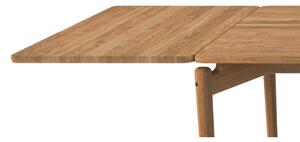 Bruunmunch - Additional Plate for PURE Dining Table - Iläggsskiva - Oak, Natural oil - Försäljning av aktier - L50 x D85 cm