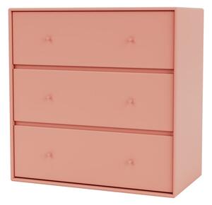 Montana - CARRY - Wall mounted - Byrå - Rhubarb - H 82.2 CM / W 69.6 CM / D 38 CM