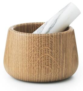 Normann Copenhagen - Craft Mortar & Pestie - Mortel - White - H7.5x13 / H12,5x3.8