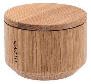 EKTA Handvaerk - Salt me - Kruka - Oiled oak - Ø: 6 x H: 4,5 cm