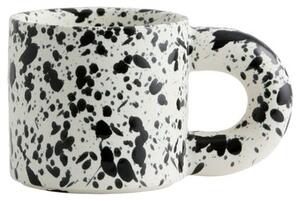 Nordal - JOSE cup - Kopp - Splash black - H8 x W13.5 x D8.5 cm