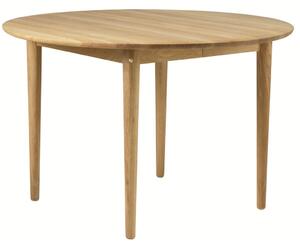 FDB Møbler / Furniture - C62E Bjørk by Unit10 - Matbord - Oak Nature/Nature - H:75xB:115xD:115cm