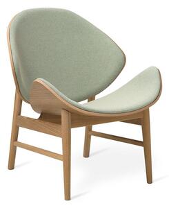 Warm Nordic - The Orange / White Oiled Oak - Fåtölj - Merit 021 (Light Cyan) - L64 x W71 x H78 cm