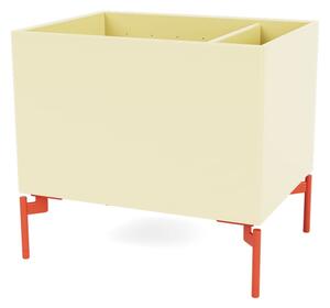 Montana - Colour Box II – S1162 - With Rosehip Legs - Förvaringslådor - Camomile - W69,6 X H42,6 X D35,4 cm