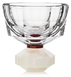 Reflections Copenhagen - Halifax Bowl - Skål - Clear,Milk,Plum - L18 x D18 x H17 cm