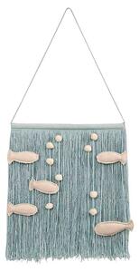 Lorena Canals - Wall Hanging Ocean - Väggdekoration för barn - Ocean - W45 x L40 cm
