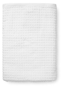 JUNA - Check Towel - Handduk - White - Large - H140 x W70 cm