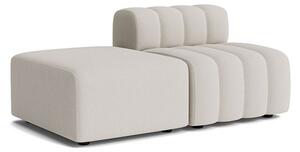 NORR11 - Studio 2 Outdoor - Trädgårdssoffa - Sunbrella: Savane Whisper SAV2 J349 140 - W: 170 x D: 96 x H: 70 x SH: 42 cm