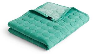 HAY - Mega Dot / Small - Överkast - Sea green - L245 x W195 cm