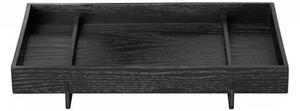 Blomus - ABENTO Tray - Bricka - Black - Small - H5 x L30 x W18 cm