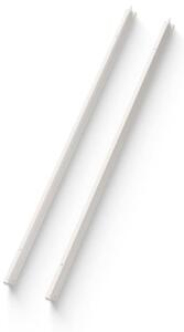 New Works - NEW WORKS WALL BAR - SEPARATE PARTS - Hylla - 94 - White - H94 x W3 x D3 cm