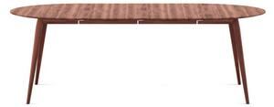 Bruunmunch - PLAYdinner round incl. 2 extension leaves - Matbord - Walnut, natural oil / Extension leaves in walnut, natural oil - Ø: 120 x H: 73 cm