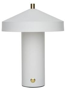 OYOY LIVING - Hatto Table Lamp LED - Bärbar lampa - White - W:18 x H:24.5 cm