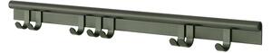 Muuto - Coil Coat Rack - Krokar - Dark Green Large - H9,5 x W100 x D6,5 cm