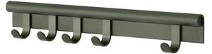 Muuto - Coil Coat Rack - Krokar - Black Small - H9,5 x W60x D6,5 cm