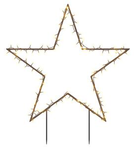 Julstjärna med spett 115 LEDs 85 cm