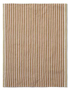 Ferm Living - Hale Tea Towel - Kökshandduk - Faded Blue/Burgundy - W50 x H70 cm