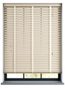 Måttbeställda Trapersienner - Beige - Semitransparent snabb leverans