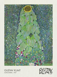 Bildreproduktion Sunflowers (1907), Gustav Klimt