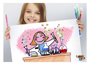 Tjocka färgpennor Plastidecor Kids Box Multicolour