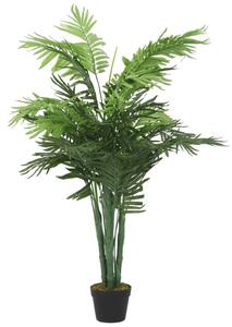 Konstväxt palm 18 blad 80 cm grön