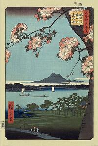 Poster, Affisch Hiroshige - Masaki & Suijin Grove, (61 x 91.5 cm)
