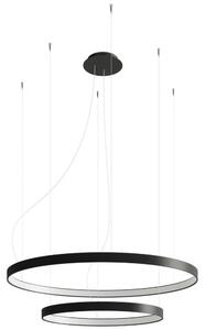 Thoro TH.212 - LED ljuskrona med upphängningsrem RIO LED/80W/230V CRI95 4000K svart