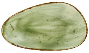 VEGA Uppläggningsfat Nebro asymmetriskt; 17x10x3 cm (LxBxH); Ljusgrön; 6 Styck / Förpackning