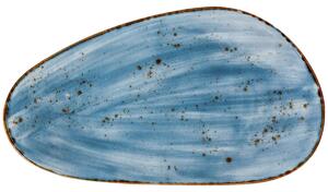 VEGA Uppläggningsfat Nebro asymmetriskt; 33x19x3.5 cm (LxBxH); Ljusblå; 3 Styck / Förpackning