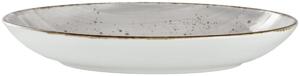 VEGA Djup tallrik Nebro oval; 80cl, 27x20.5x4.2 cm (LxBxH); Ljusgrå; Oval; 6 Styck / Förpackning