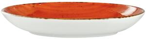 VEGA Djup tallrik Nebro oval; 80cl, 27x20.5x4.2 cm (LxBxH); Röd; Oval; 6 Styck / Förpackning
