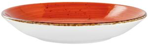 VEGA Djup tallrik Nebro; 90cl, 25.2x4.3 cm (ØxH); Röd; Rund; 6 Styck / Förpackning