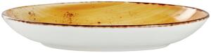 VEGA Djup tallrik Nebro oval; 80cl, 27x20.5x4.2 cm (LxBxH); Gul; Oval; 6 Styck / Förpackning