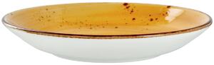 VEGA Djup tallrik Nebro; 90cl, 25.2x4.3 cm (ØxH); Gul; Rund; 6 Styck / Förpackning
