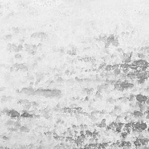 Kruka Ljusgrå Fiberlera 43 x 39 cm Utomhus Väderbeständig Beliani