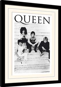 Inramad poster Queen - Brazil 81