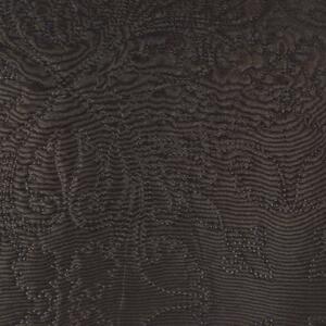 Överkast Brunt Polyestertyg 140 x 210 cm Präglat mönster Dekorativt Sängkläder Klassisk design Sovrum Beliani