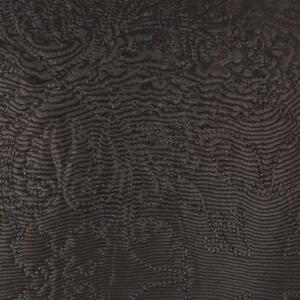 Sängöverkast och kuddar Brun Polyestertyg 160 x 220 cm Präglat mönster Dekorativa sängkläder Klassisk design Sovrum Beliani