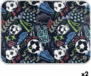 Skyddsmatta Bits&Bobs MATCH Multicolour PVC 47 x 33 cm Bordsduk (2 antal)