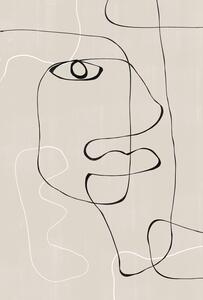 Illustration Abstract Face No1., THE MIUUS STUDIO